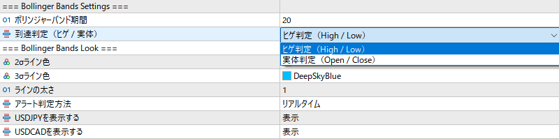 bb-monitoringのヒゲ判定・実体判定