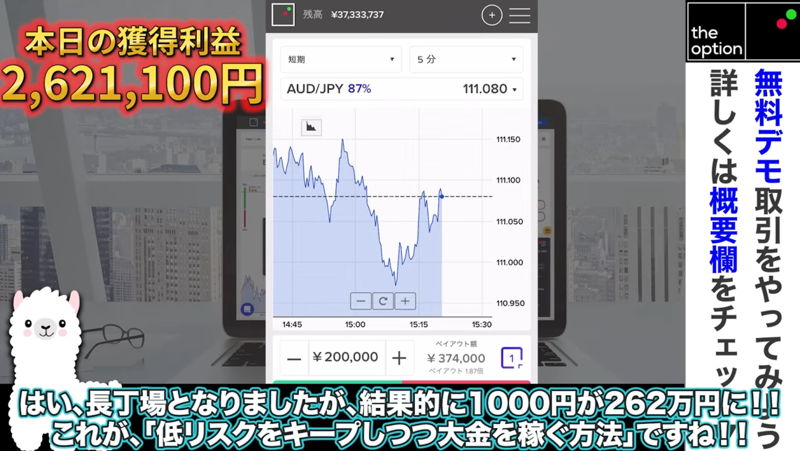 バイナリー詐欺動画1