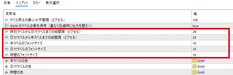 日本時間の極み（サイズの変更1）