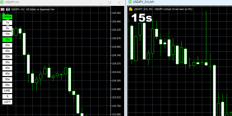 seconds-lookの画面