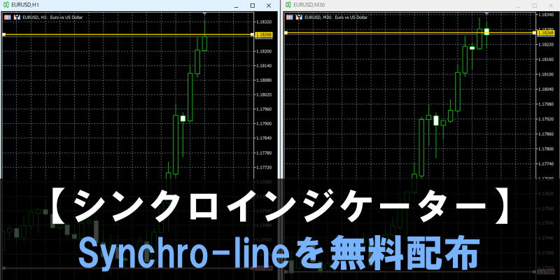 シンクロインジケーターSynchro-lineを無料配布